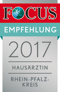 FOCUS Empfehlung 2017 Hausärztin Rhein Pfalz Kreis